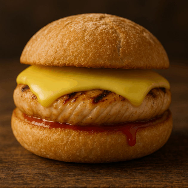 Hamburguesa de pollastre